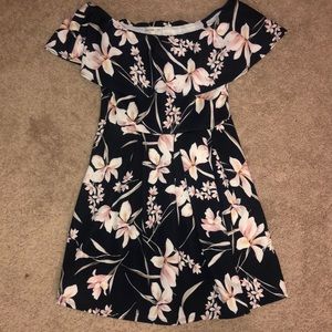 Charlotte Russe off the shoulder dress
